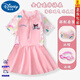 Disney brand high-end children's swimsuit girls summer wear Kuromi 2025 new girls one-piece swimsuit sun protection and anti-bubble *pink one-piece three-piece set 100