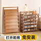 Editor-in-chief Xiang Shoe Rack Home Door Small Entry Simple Shoe Cabinet Free Installation Folding Multi-layer Storage Rack 3 Layers 50