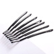 Jiaoxuefei curved curved invisible hair clips, 200 pieces, broken hair clips, bangs clips, small black hair clips