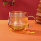 New cultural and creative Forbidden City persimmon Ruyi bubble tea cup office water cup tea separate cup birthday gift