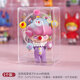 Popmart bubble mart figure storage display stand transparent acrylic dust-proof blind box storage box display box 4 pieces standard 6.5*5.5*9.5cm