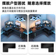 Shanshan Wood Art Corner Computer Desk Desktop Bedroom Home Desk Bookshelf Integrated Double Gaming Table Corner Office Desk