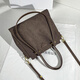 Jacoponnus Jacobang Bucket Bag Women's 2025 Nuevo nicho de alta gama de lujo de lujo Gran capacidad Commuting Soft Cuero Crossbody Bagk Café Batik Embalaje ordinario Bolsa grande
