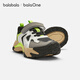 Balabala children's shoes children's sports shoes breathable non-slip outdoor shoes spring and autumn 2026 new boys' hiking shoes red new year trend
