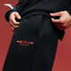 ANTA Good things happen | Velvet casual sweatpants for men and women, spring loose-fitting knitted sports long pants
