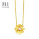 Chow Sang Sang pure gold Gesang flower gold pendant pearl pendant for women without plain gold necklace 89694P pricing