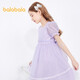 BALABALA children's dress, girl's skirt, children's clothing, summer clothing, medium and large children's mesh, sweet and elegant 208222111025
