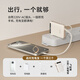 Philips three-in-one power bank, 3C certified, can be used on airplanes, comes with a two-wire plug, 20,000 mAh, compact and portable, 22.5W fast charging, large capacity, suitable for Apple 17 and Xiaomi