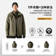The North Face functional three-in-one men's windproof and waterproof jacket 550 fluffy goose down inner liner 25 autumn and winter new | 81QS 21L/green XL/180