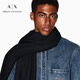 Armani EXCHANGE gift 25 autumn and winter AX men's scarf