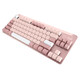 Série préférée de Logitech K855 (K835 Modèle amélioré) Clavier mécanique Clavier Bluetooth à double mode Bluetooth Connexion TTC Axe rouge 84 touches E-Sports Office de jeu K855 Poudre de bois de chien