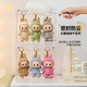 OMANTI figure pendant storage box can be stacked with dust-proof transparent display box labubu enamel plush doll display stand transparent storage box hanging style 1 piece