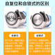 ZAVE metal push button switch 22MM high head without light screw foot self-reset