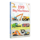 英文原版 Usborne 199 Big Machines 199种大机器 尤斯伯恩儿童英语早教启蒙认知单词学习绘本纸板书 英文版 进口英语原版书籍