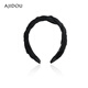 AJIDOU Ajidou hair accessories women's black fashion headband fabric hair accessories high skull headband black 1 piece