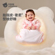 Betis baby sleeping bag, vernix leather constant temperature children's all-in-one sleeping bag, infant and toddler anti-kick quilt, autumn and winter medium thickness, Bei Rou Pink M