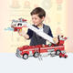 Wangwang team made great contributions genuine Wangwang team made great contributions super ultimate maomao fire truck sound and light rescue vehicle children's birthday gift toys 16752 Ultimate audio and light fire truck