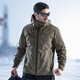 Dragon Ya II Hidden Flying Shark Down Three-in-One Jacket Commuting Comfortable Casual Jacket Sports Outdoor Windproof Jacket Military Green M 175/96A 141-155Jin Jin is equal to 0.5 kg