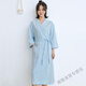 Das Paar Bademäntel des Runhuanian-Paares für den langen Frühlings- und Herbst-Dünn-Herren-Hotel-Hotel Nachthemd Pyjamas wasserabsorbierend Yukata Sommer hellblauer Männerstil [201-3#] Langarm L 100-125jin [Jin gleich 0,5 kg]
