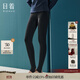 Daily winter new style velvet thickened warm pants for women, leggings, black ready in stock, one size fits all