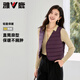 Yalu Down Vest Liner 2025 Autumn and Winter New Thin, Warm and Fashionable V-neck Silhouette Slim Women's Vest