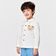 PawinPaw shopping mall same style cartoon bear children's clothing 25th autumn new baby boy casual shirt Ivory ivory/39 90