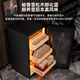 CIGARLOONG 95C constant temperature and humidity cigar cabinet air-cooled frost-free compressor household energy-saving silent cedar wood liner shelf WiFi remote IoT ammonia removal fingerprint lock Cuban cigar cabinet 95C cigar basket model + purified ammonia + WiFi + fingerprint lock