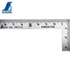 Determinación de afinidad 10*5 cm Regla pequeña curva Método de tres pulgadas 12101 Regla de esquina pequeña de acero inoxidable igual que la Determinación de afinidad de Shinwa de la parte delantera y posterior 10*5 cm Regla curva pequeña tres tres