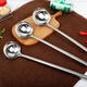 Yilan chef cooking spoon large long handle spoon restaurant canteen cooking spoon steel handle cooking spoon 3 taels CJ-99-1