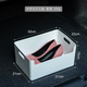 Yusenyi Shoe Box Storage Box Car Trunk Transparent Single Moisture-Proof Car Storage Box Separate Shoe Box for Shoes in the Car Large White 1 Pack Large White 1 Pack