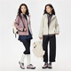 
Giordano windproof jacket for women in autumn and winter mountain climbing suit plus velvet hooded soft shell jacket for women 13375655