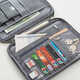 Sac de rangement de billets passeport sacs de voyage portables à l'étranger