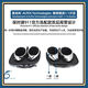 Litian convient au 1125911 Modifié 992 Pipe d'échappement amélioré 991 MOTAGE DE TOULE SPORTYELLE D'ORIGINATION 11-15911 Échappement Gorge Titane Modèle officiel noir Remplacement d'espace de stationnement d'origine
