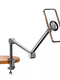 TKHEMagsafe Magnetic Bedside Bracket Cantilever Chasing Drama Lazy Live Broadcast Mobile Phone Bracket Desktop Overhead Shot Tablet Bracket Cantilever CX-15 Dual-stage Mobile Phone Tablet Magnetic Bracket
