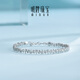 Ming brand jewelry platinum bracelet Pt950 platinum heart rate bracelet BFI0027 platinum bracelet about 9.07 grams