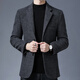 GOLDLION G+ Goldlion Autumn Suit Men's Casual Formal Casual Wool Woolen Coat Middle-aged Suit Jacket Top 2020 Gray. M 170/88A