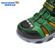 Skechers John Deere co-branded children's summer LED flashing breathable cool toe sandals 407070L green/black/GNBK 36