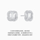 Chao Acer Platinum Four-leaf Clover Platinum Earrings for Women PT950 Brushed Earrings as a Gift for Your Girlfriend, Estimated Labor Cost 310 Yuan, 2.3g, One Pair (Free Silicone Ear Plugs)