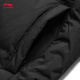 Li Ning Short Down Jacket Women's 2025 Autumn and Winter New Fashion Casual Hooded Warm Sports Jacket AYMV776