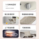 Sandwich breakfast machine timer multi-function household small toast bread machine white waffle baking pan combination MollyEstelle brand kitchen appliances white (sandwich plate + waffle plate + egg waffle plate)