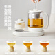 Olayks instant mini health pot teapot tea maker office heating thermostat coaster small kettle steam spray 0.8L OLK-TK01