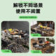 Lingli camping table egg roll table outdoor folding table and chairs picnic stall barbecue travel picnic portable table and chairs
