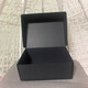 Double-sided black paper box suit gift box shoe box packaging custom birthday gift box wallet box counter gift box (10 pieces) 32*23*11cm double-sided black