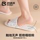 BADIGAO travel folding slippers for women, essential travel artifacts, portable, bathable, non-slip disposable sandals for men in the bathroom