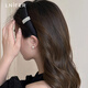 Lnieer allows me to dazzle Zhao Lusi's same style black pearl headband for women 2025 new hot style light luxury and high-end headband black pearl headband same as Ruth's