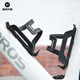ROCKBROS Bicycle Water Bottle Cage Side-Opening Mountain Road Folding Bike Water Cup Water Bottle Bracket Cycling Equipment Water Bottle Cage + White Water Bottle