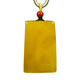 OUCERNY beeswax pendant, unique Ping An Wu Shi brand, natural amber raw stone, chicken fat yellow Xinman honey square brand hanging chain