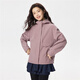 
Giordano windproof jacket for women in autumn and winter mountain climbing suit plus velvet hooded soft shell jacket for women 13375655