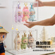 OMANTI figure pendant storage box can be stacked with dust-proof transparent display box labubu enamel plush doll display stand transparent storage box hanging style 1 piece