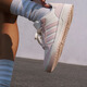 Adidas ENTRAP American campus style sports sneakers boyish retro basketball shoes for men and women Adidas white/pink 42.5